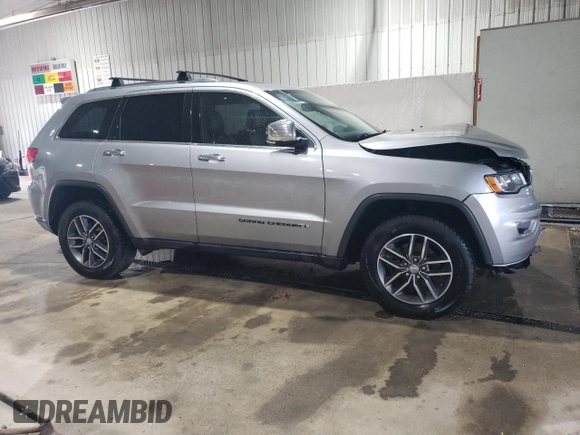 2018 Jeep Grand Cherokee Limited with VIN 1C4RJFBG7JC259991, listed as a Copart auction lot 60202715 with 79,100 mi miles and Salvage title. Bid and sale history available at DreamBid. Image 4.