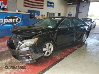 2011 Toyota Camry LE with VIN 4T1BF3EK4BU730357, listed as a Copart auction lot 61039265 with 101,055 mi miles and Salvage title. Bid and sale history available at DreamBid. Image 1.