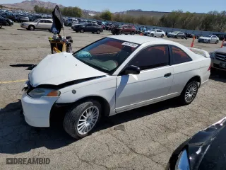 2001 Honda Civic LX with VIN 1HGEM22541L044275, listed as a Copart auction lot 49787265 with 216,899 mi miles and Salvage Title. Bid and sale history available at carsss.com. Image 1.