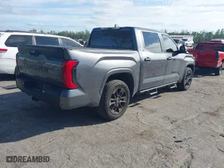 2024 Toyota Tundra 2WD SR5 with VIN 5TFLA5AB5RX034978, listed as a IAAI auction lot 41248555 with 9,216 mi miles. Bid and sale history available at carsss.com. Image 4.