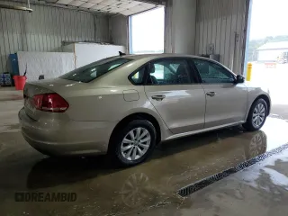 2015 Volkswagen Passat Wolfsburg Edition with VIN 1VWAT7A31FC012918, listed as a Copart auction lot 60961105 with 120,803 mi miles and Salvage title. Bid and sale history available at DreamBid. Image 3.