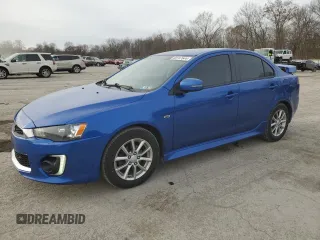 2016 Mitsubishi Lancer ES with VIN JA32U2FU6GU004395, listed as a Copart auction lot 80747644 with 144,400 mi miles and Salvage Title. Bid and sale history available at DreamBid. Image 1.