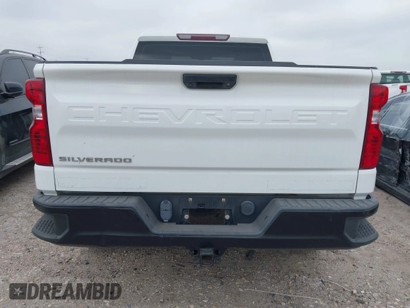 2020 Chevrolet Silverado 1500 Work Truck with VIN 1GCRYAEF8LZ177155, listed as a IAAI auction lot 42223021 with 41,381 mi miles and . Bid and sale history available at DreamBid. Image 16.