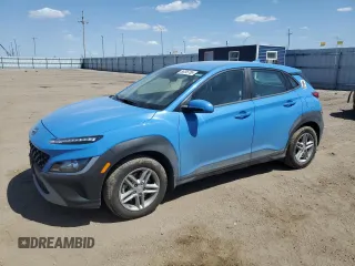2022 Hyundai Kona SE z VIN KM8K2CAB0NU830753, wystawiony jako Copart lot #56395785 z przebiegiem 40 485 mil mil oraz Szkoda całkowita • Salvage title. Historia ofert i sprzedaży dostępna na DreamBid. Obrazek 1.