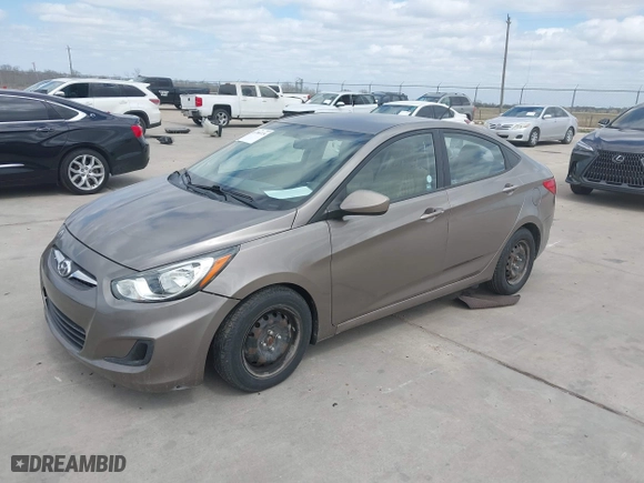 2014 Hyundai Accent GLS with VIN KMHCT4AE4EU615913, listed as a IAAI auction lot 41780724 with 1 mi miles. Bid and sale history available at carsss.com. Image 16.