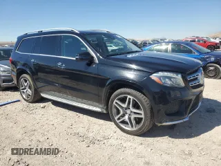 2017 Mercedes-Benz GLS with VIN 4JGDF7DE0HA742155, listed as a Copart auction lot 50780695 with 130,671 mi miles and Clean Title. Bid and sale history available at carsss.com. Image 4.