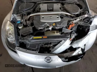 2008 Nissan 350Z Enthusiast with VIN JN1BZ36A88M851177, listed as a Copart auction lot 46493085 with 105,569 mi miles and Salvage Title. Bid and sale history available at DreamBid. Image 12.