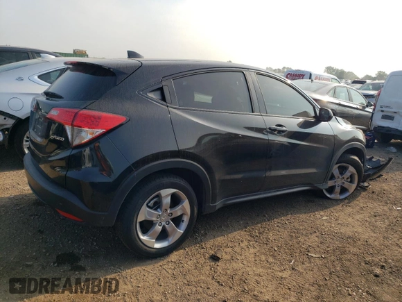 2022 Honda HR-V LX with VIN 3CZRU6H35NM740977, listed as a Copart auction lot 64514163 with 15,963 mi miles and Salvage Title. Bid and sale history available at carsss.com. Image 3.