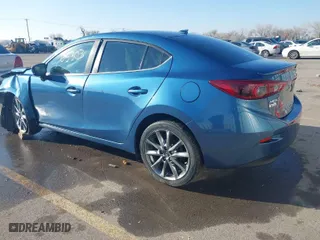 2018 Mazda Mazda3 4-Door Grand Touring with VIN 3MZBN1W38JM179689, listed as a IAAI auction lot 41305303 with 77,277 mi miles. Bid and sale history available at carsss.com. Image 3.