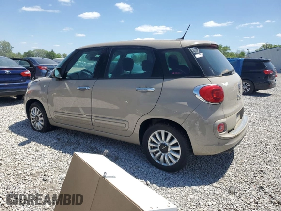 2014 FIAT 500L Easy with VIN ZFBCFABH1EZ018310, listed as a Copart auction lot 56480355 with 83,388 mi miles and Clean title. Bid and sale history available at DreamBid. Image 2.