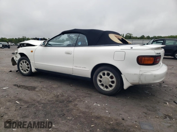 1992 Toyota Celica with VIN ST1830048648, listed as a Copart auction lot 69418964 with 72,082 mi miles and Salvage title. Bid and sale history available at DreamBid. Image 2.