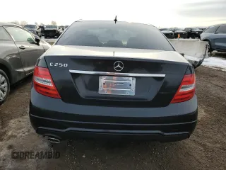 2014 Mercedes-Benz C 250 Sport with VIN WDDGF4HB0EG243970, listed as a Copart auction lot 46262115 with 103,734 mi miles and Salvage title. Bid and sale history available at DreamBid. Image 6.