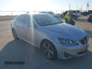 2011 Lexus IS 250 with VIN JTHBF5C20B5151426, listed as a IAAI auction lot 41313466 with 63,541 mi miles. Bid and sale history available at carsss.com. Image 1.
