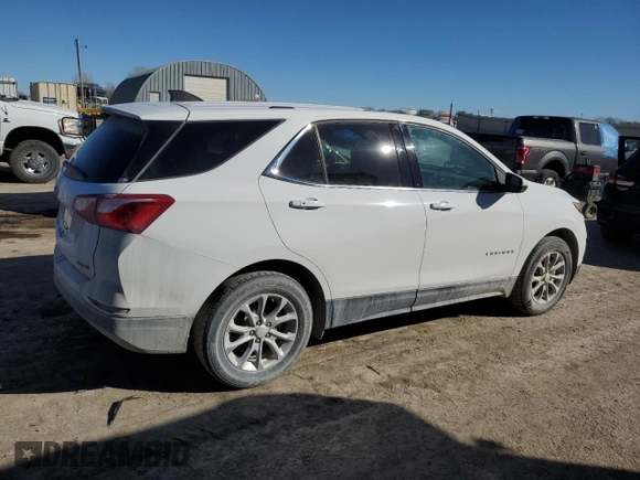 2018 Chevrolet Equinox LT with VIN 3GNAXSEV8JL134783, listed as a Copart auction lot 45465045 with 138,506 mi miles and Salvage Title. Bid and sale history available at carsss.com. Image 3.