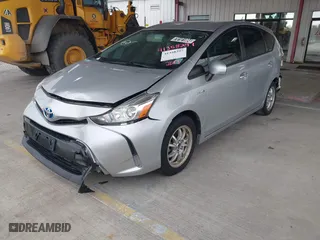 2017 Toyota Prius v Two with VIN JTDZN3EU9HJ070219, listed as a IAAI auction lot 41358297 with 209,303 mi miles. Bid and sale history available at carsss.com. Image 17.