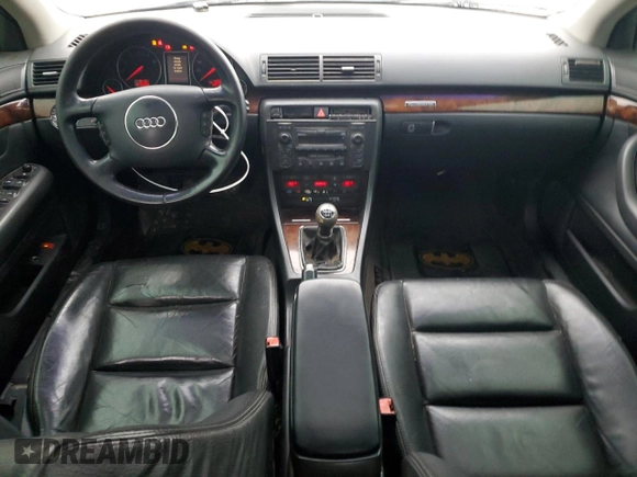 2004 Audi A4 3.0L with VIN WAULT68E14A111919, listed as a Copart auction lot 84491314 with 189,720 mi miles and Salvage Title. Bid and sale history available at carsss.com. Image 8.