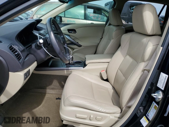 2014 Acura RDX Tech Pkg with VIN 5J8TB3H53EL001384, listed as a Copart auction lot 53322795 with 86,360 mi miles and Salvage Title. Bid and sale history available at carsss.com. Image 7.