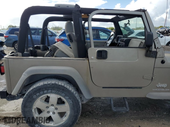 2006 Jeep Wrangler SE with VIN 1J4FA29146P717476, listed as a Copart auction lot 76516624 with 0 mi miles and Non Repairable. Bid and sale history available at carsss.com. Image 10.
