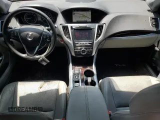 2015 Acura TLX Technology with VIN 19UUB2F55FA020498, listed as a Copart auction lot 61616285 with 124,970 mi miles and Salvage title. Bid and sale history available at DreamBid. Image 8.