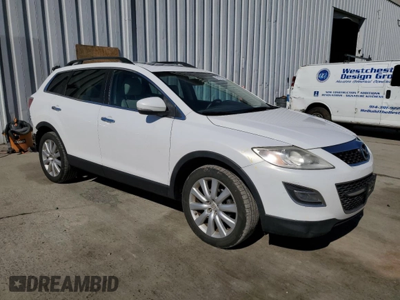 2010 Mazda CX-9 Touring with VIN JM3TB3MV4A0225271, listed as a Copart auction lot 47415125 with 108,148 mi miles and Salvage Title. Bid and sale history available at carsss.com. Image 4.