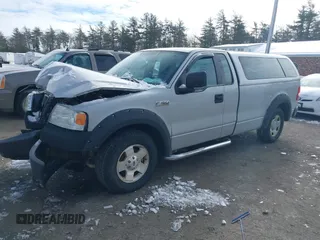 2007 Ford F-150 XL with VIN 1FTRF12W67NA40142, listed as a IAAI auction lot 41617797 with 216,585 mi miles. Bid and sale history available at carsss.com. Image 2.
