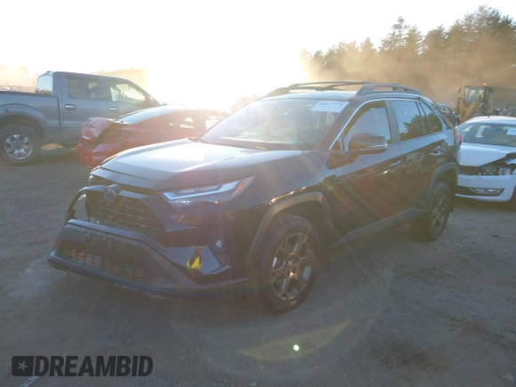 2023 Toyota RAV4 Hybrid XLE with VIN 2T3UWRFV1PW185916, listed as a IAAI auction lot 40877774 with 88,564 mi miles. Bid and sale history available at carsss.com. Image 17.
