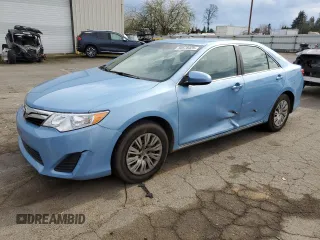 2013 Toyota Camry L with VIN 4T4BF1FK2DR289341, listed as a Copart auction lot 50578425 with 45,368 mi miles and Salvage Title. Bid and sale history available at carsss.com. Image 1.