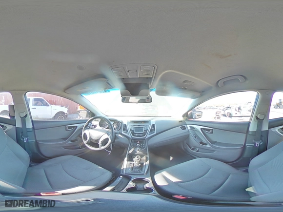 2015 Hyundai Elantra SE with VIN 5NPDH4AE4FH600477, listed as a Copart auction lot 49047815 with 120,029 mi miles and Salvage Title. Bid and sale history available at carsss.com. Image 14.