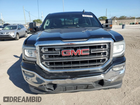 2016 GMC Sierra 1500 with VIN 3GTU1MEC9GG217304, listed as a Copart auction lot 42927355 with 93,474 mi miles and Salvage Title. Bid and sale history available at DreamBid. Image 5.