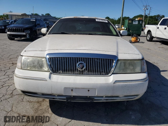 2005 Mercury Grand Marquis LS Premium z VIN 2MEFM75W95X618252, wystawiony jako Copart lot #57810045 z przebiegiem Nie podano mil oraz Czysty tytuł • Clean title. Historia ofert i sprzedaży dostępna na DreamBid. Obrazek 5.