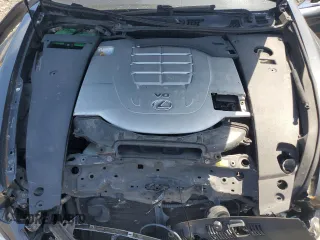 2009 Lexus LS 460 with VIN JTHCL46F695002146, listed as a Copart auction lot 53454775 with Not Provided miles and Salvage Title. Bid and sale history available at DreamBid. Image 11.