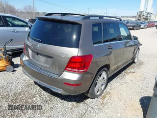 2013 Mercedes-Benz GLK with VIN WDCGG8JB2DG041715, listed as a IAAI auction lot 41748511 with 96,294 mi miles. Bid and sale history available at carsss.com. Image 4.