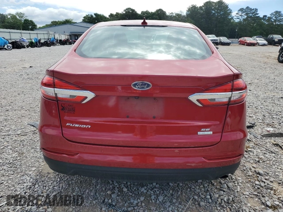 2020 Ford Fusion SE with VIN 3FA6P0HD9LR185169, listed as a Copart auction lot 56412425 with 80,152 mi miles and Salvage title. Bid and sale history available at DreamBid. Image 6.