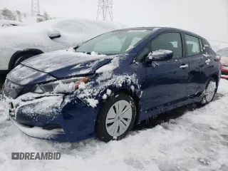 2025 Nissan LEAF S with VIN 1N4AZ1BV4SC557865, listed as a Copart auction lot 79469604 with 2,272 mi miles and Salvage Title. Bid and sale history available at carsss.com. Image 1.