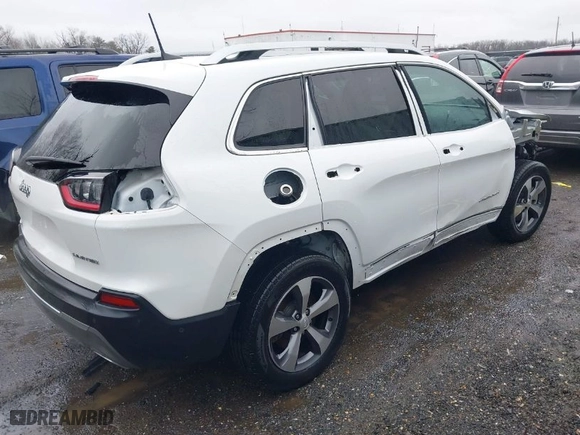 2021 Jeep Cherokee Limited with VIN 1C4PJMDX0MD240545, listed as a IAAI auction lot 41433288 with 41,975 mi miles. Bid and sale history available at carsss.com. Image 4.
