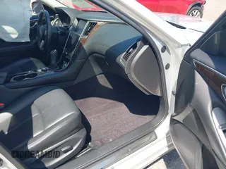 2018 Infiniti Q50 3.0t Luxe with VIN JN1EV7AR6JM441920, listed as a IAAI auction lot 41978441 with 126,455 mi miles. Bid and sale history available at carsss.com. Image 5.