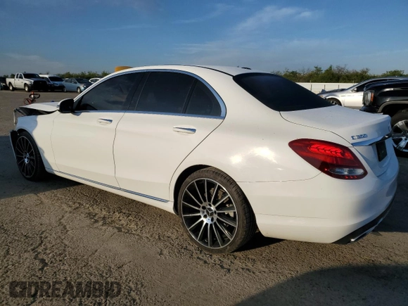 2018 Mercedes-Benz C with VIN 55SWF4JB6JU265829, listed as a Copart auction lot 48413495 with 66,806 mi miles and Salvage Title. Bid and sale history available at carsss.com. Image 2.
