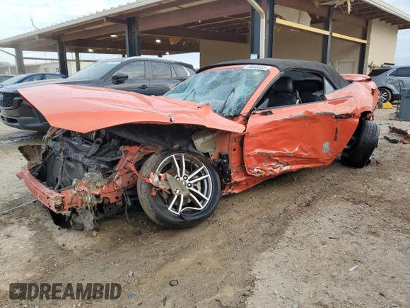 2015 Ford Mustang EcoBoost Premium with VIN 1FATP8UHXF5363981, listed as a Copart auction lot 45922555 with Not provided miles and Salvage title. Bid and sale history available at DreamBid. Image 1.