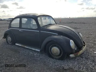 1966 Volkswagen Beetle with VIN 116069716, listed as a Copart auction lot 46487625 with 88,284 mi miles and Clean Title. Bid and sale history available at DreamBid. Image 4.