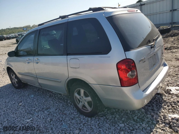 2003 Mazda MPV LX with VIN JM3LW28A630374788, listed as a Copart auction lot 74323184 with 129,137 mi miles and Salvage Title. Bid and sale history available at carsss.com. Image 2.
