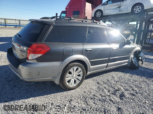 2009 Subaru Outback Ltd with VIN 4S4BP66C597332198, listed as a Copart auction lot 79561714 with 107,355 mi miles and Salvage Title. Bid and sale history available at carsss.com. Image 3.