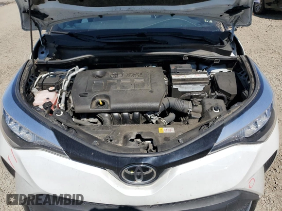 2022 Toyota C-HR XLE with VIN JTNKHMBX4N1130766, listed as a Copart auction lot 50050755 with 119,736 mi miles and Salvage Title. Bid and sale history available at DreamBid. Image 12.