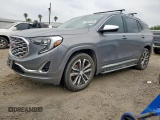 2018 GMC Terrain Denali with VIN 3GKALSEX8JL385166, listed as a Copart auction lot 58078195 with 94,068 mi miles and Salvage title. Bid and sale history available at DreamBid. Image 1.