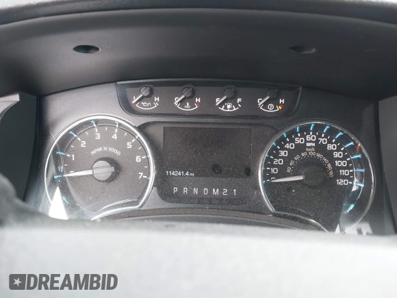 2011 Ford F-150 XL with VIN 1FTFW1EF8BFD03930, listed as a IAAI auction lot 42081058 with 114,241 mi miles. Bid and sale history available at carsss.com. Image 7.
