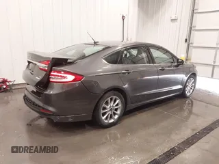 2017 Ford Fusion SE with VIN 3FA6P0HDXHR252448, listed as a IAAI auction lot 41709141 with 111,501 mi miles. Bid and sale history available at carsss.com. Image 4.