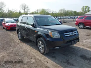 2006 Honda Pilot EX z VIN 5FNYF18466B000402, wystawiony jako IAAI lot #42127290 z przebiegiem 129 794 mil mil oraz . Historia ofert i sprzedaży dostępna na DreamBid. Obrazek 1.