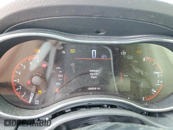 2017 Dodge Durango Citadel Anodized Platinum с VIN 1C4SDJET8HC753128, выставлен на аукционе Copart как лот 52612705 с пробегом 169 608 миль миль и Списание • Salvage title. История ставок и продаж доступна на DreamBid. Изображение 9.