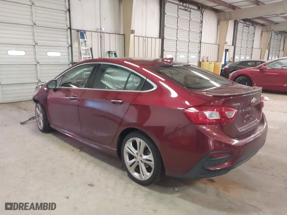 2016 Chevrolet Cruze Premier with VIN 1G1BG5SM6G7249169, listed as a IAAI auction lot 41336656 with 96,645 mi miles. Bid and sale history available at carsss.com. Image 3.