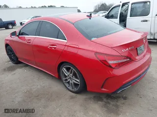 2019 Mercedes-Benz CLA with VIN WDDSJ4GBXKN698908, listed as a IAAI auction lot 41493686 with 153,649 mi miles. Bid and sale history available at carsss.com. Image 3.