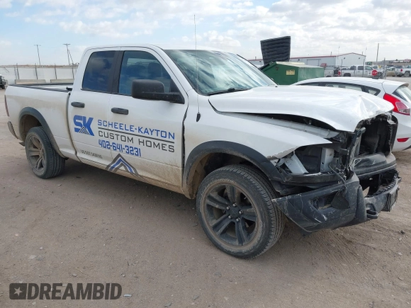 2021 Ram 1500 Classic Warlock with VIN 1C6RR7GG4MS506196, listed as a IAAI auction lot 41145147 with 37,392 mi miles. Bid and sale history available at carsss.com. Image 1.